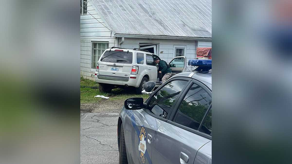 Suspect at large in Nelson County after crashing stolen SUV