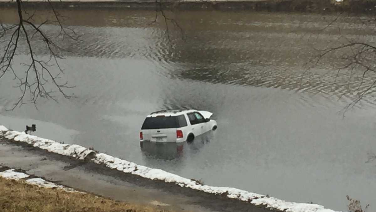 Driver pulled from Brush Creek after suffering medical issue