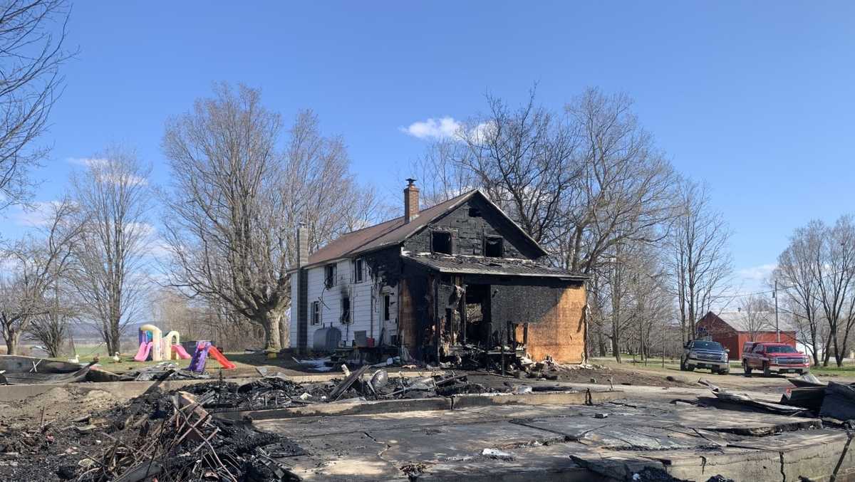 Swanton home destroyed in fire