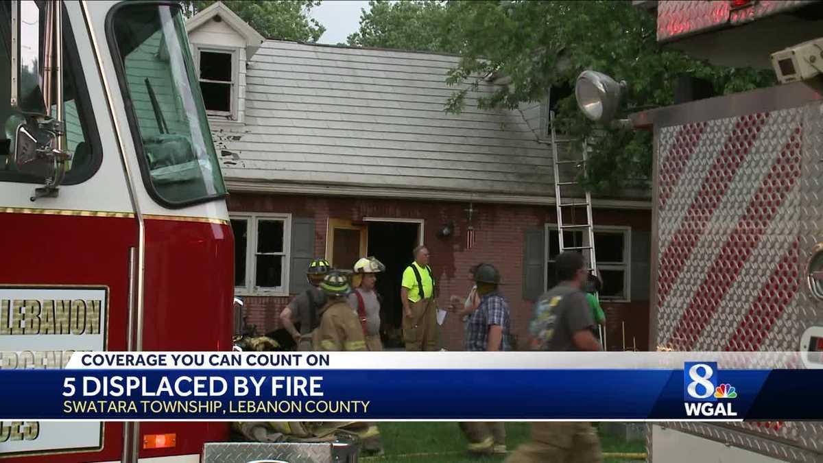 Fire destroys family's home in Lebanon County
