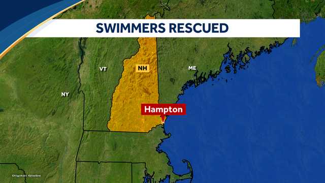 Swimmers rescued after being caught in rip current at NH beach - Vimarsana News