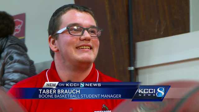 Boone JV basketball manager receives special gift from team GULF COAST NEWS