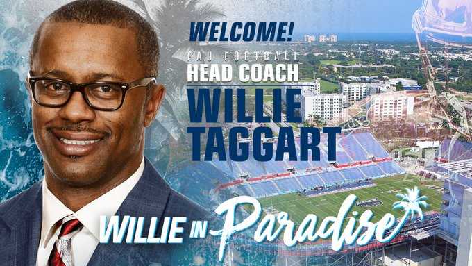 FAU announces hiring of Willie Taggart