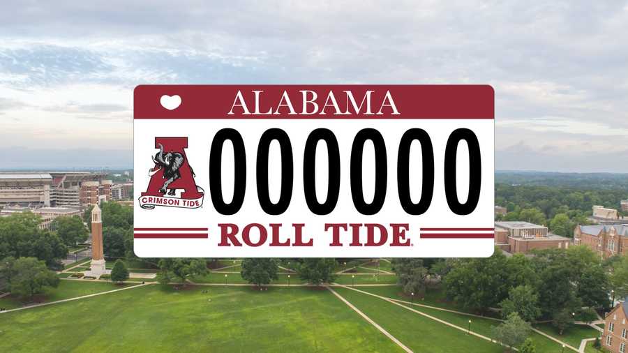 New UA License Plate