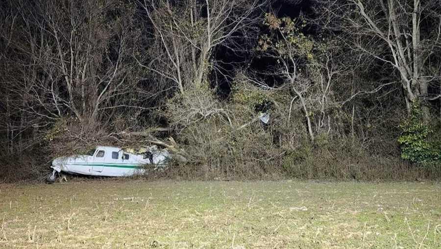 small plane crashed in field off meadow farm lane in talladega county