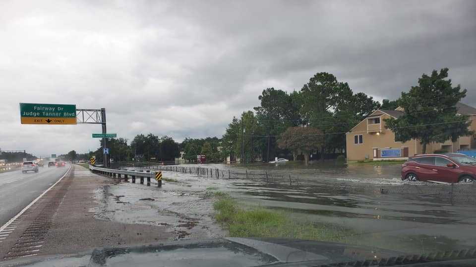 PHOTOS: Widespread flooding after heavy rain in Mandeville