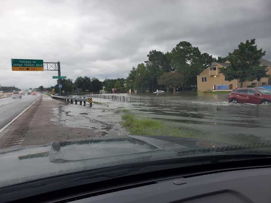 PHOTOS: Widespread flooding after heavy rain in Mandeville