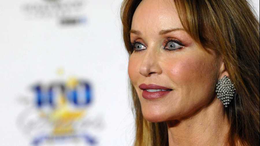 FILE:  Actress Tanya Roberts arrives for the 23rd Annual Night Of 100 Stars Black Tie Dinner Viewing Gala held at Beverly Hills Hotel on February 24, 2013 in Beverly Hills, California.