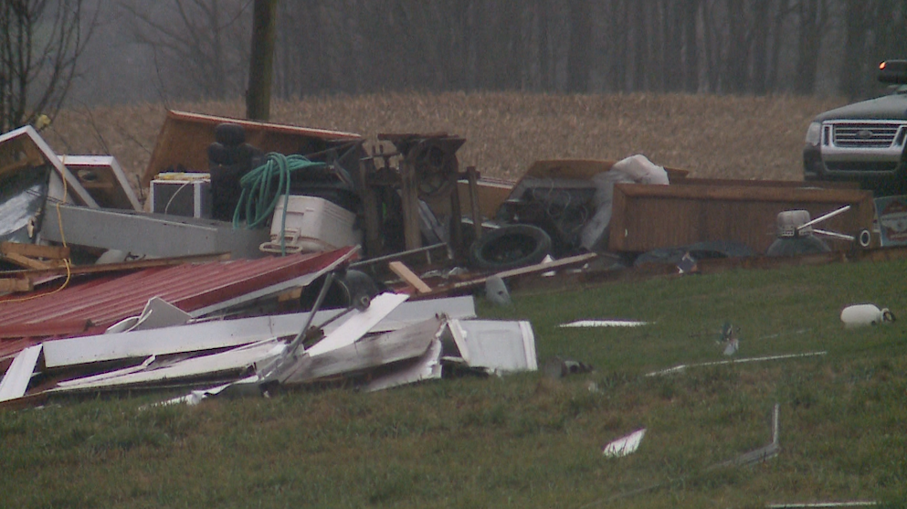 Three weeks after a tornado claims a life in Taylor County, devastation