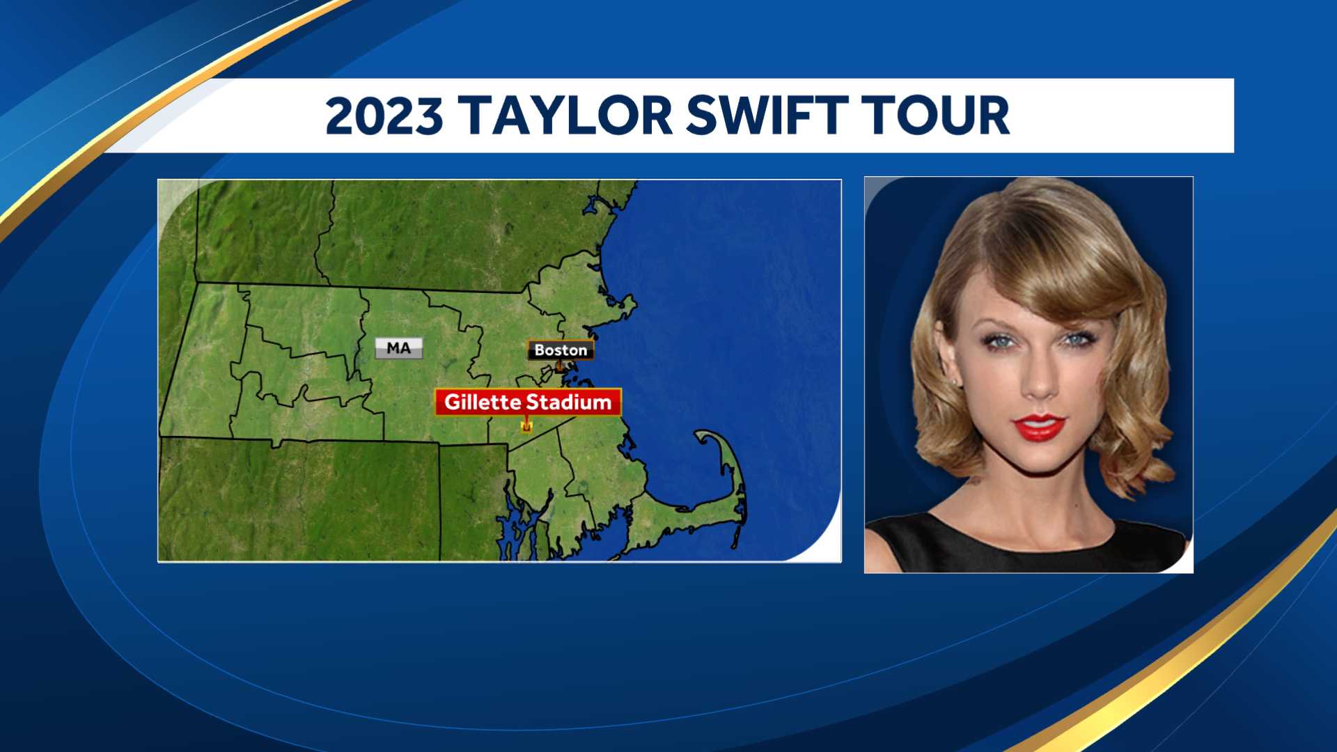 Taylor Swift Tour 2023 a Boston