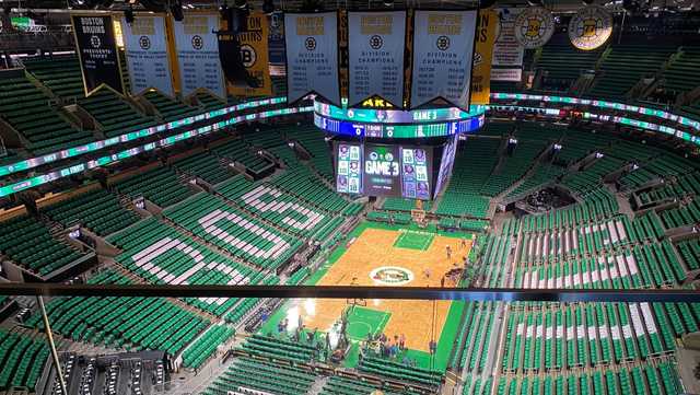 TD Garden basket adjusted during NBA Finals Game 3 warmups - Vimarsana News