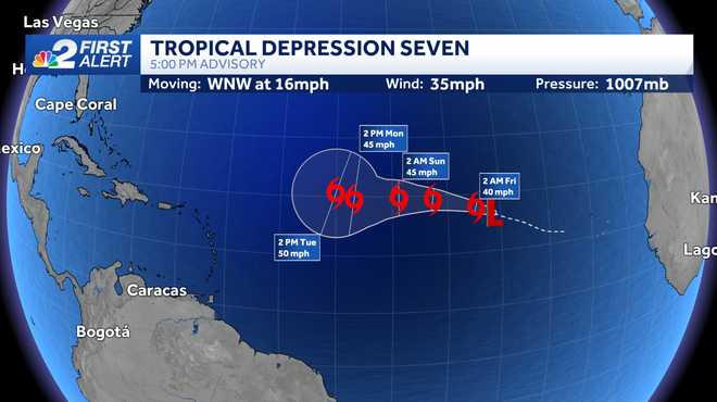 tropical depression 7