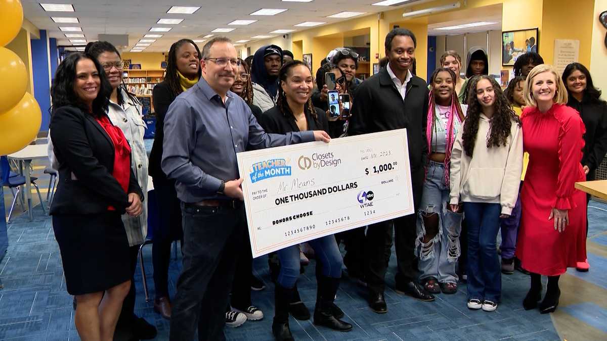 WTAE Teacher of the Month Mr. Means, Pittsburgh Westinghouse