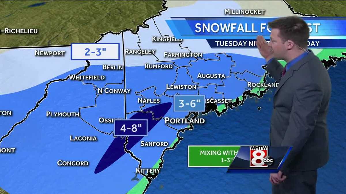 Ted's Monday Morning Weather Forecast