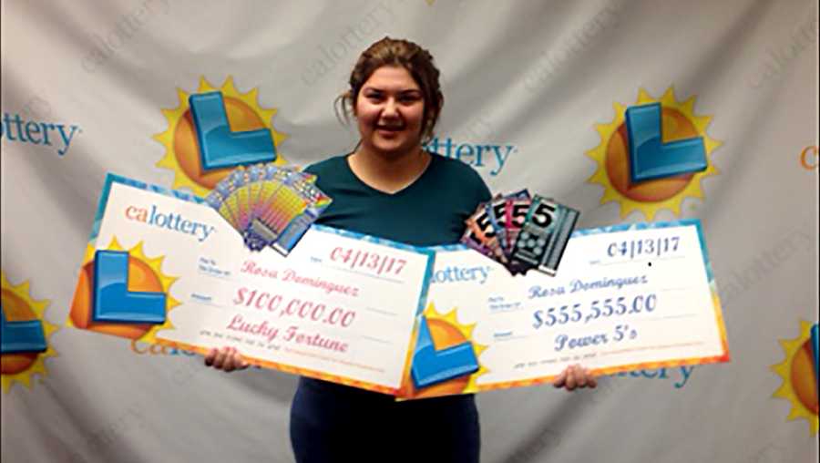 Rosa Dominguez, 19, won more than $600,000 from two scratcher tickets within 1 week, lottery officials said.