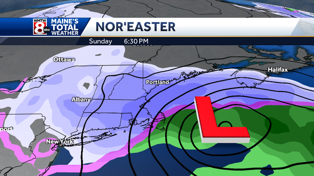 Confidence increasing for more snow in Maine Sunday - Vimarsana News