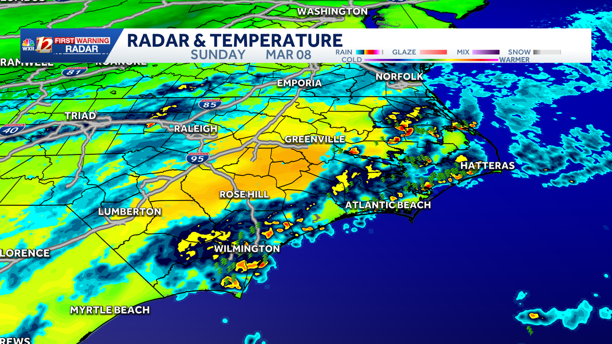 Dense fog Monday in North Carolina, warming trend through midweek | Colder lows in the 30s late week