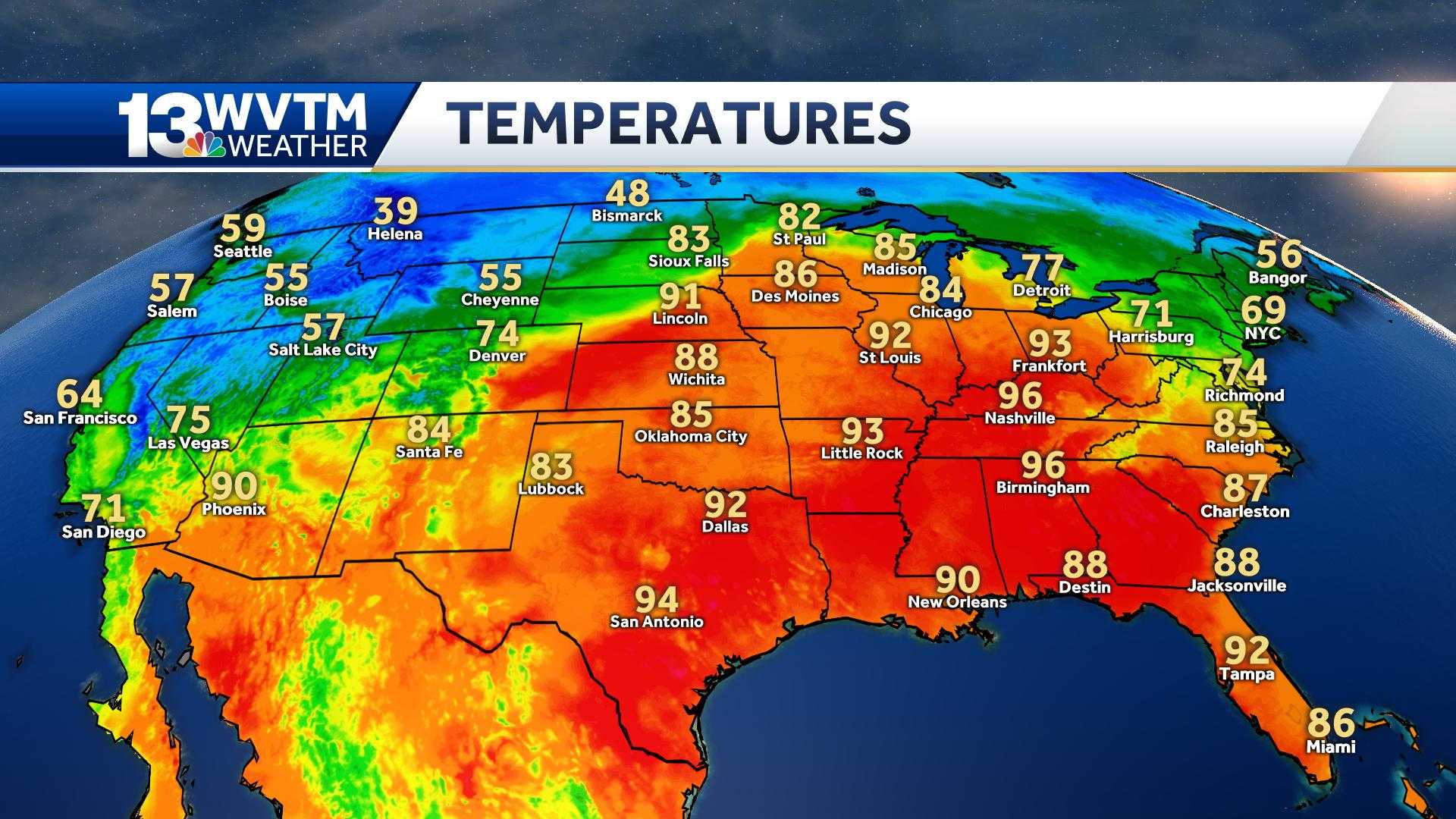 Record Heat Continues In Central Alabama