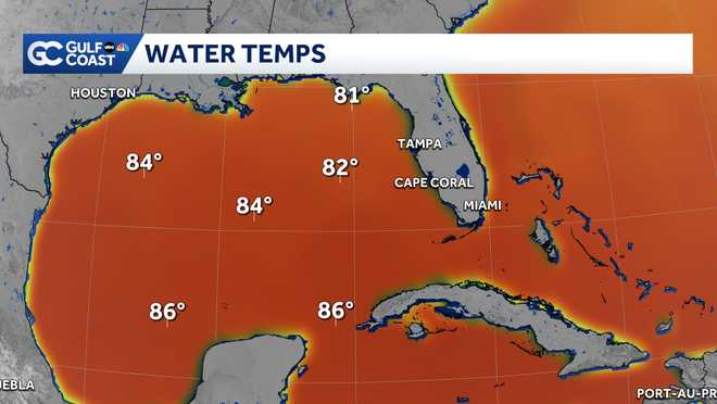 Viewer question: Have the waters started cooling off yet?
