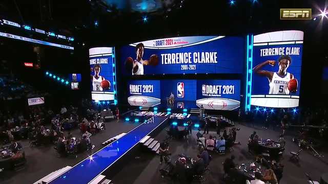 Terrence Clarke selected as honorary NBA Draft pick