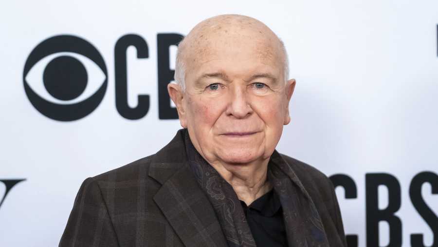 This May 1, 2019 file photo shows playwright Terrence McNally at the 73rd annual Tony Awards "Meet the Nominees" press day in New York. 