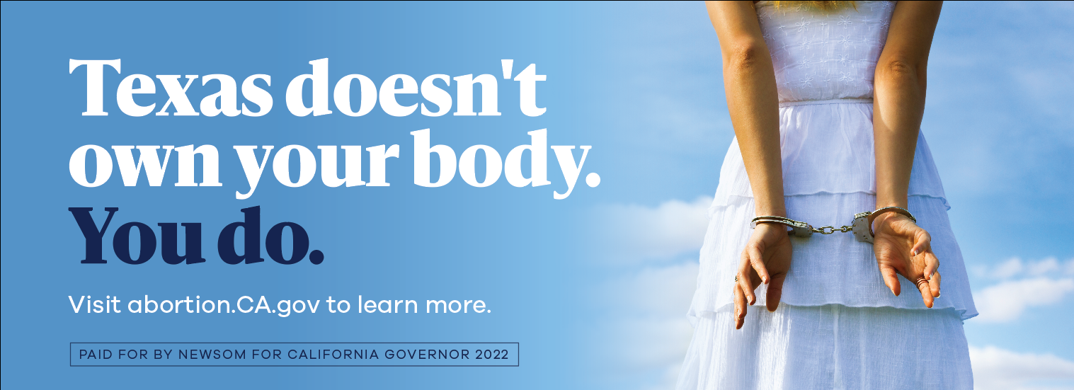 Newsom's Campaign Launches Billboards In Anti-abortion States