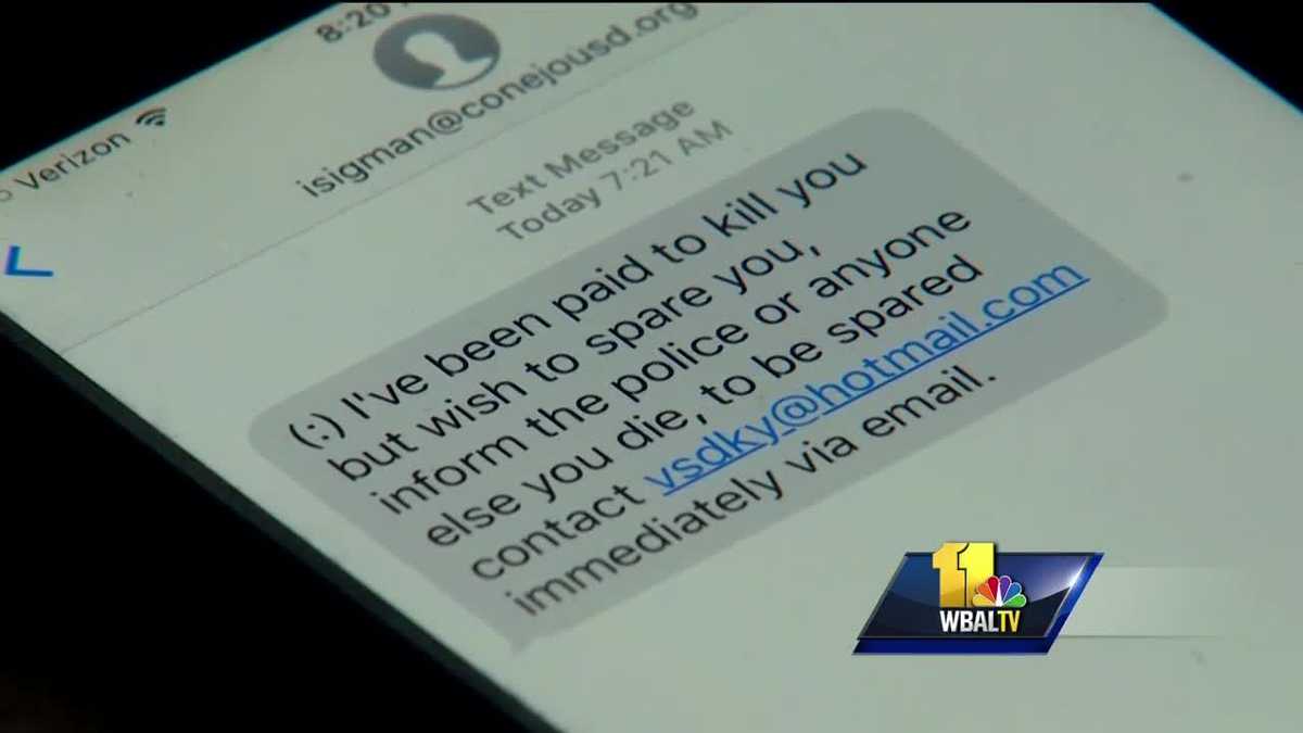 Police send warning about threatening textmessage scam