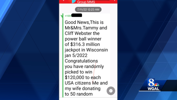 Scammers Pose As Powerball Winners