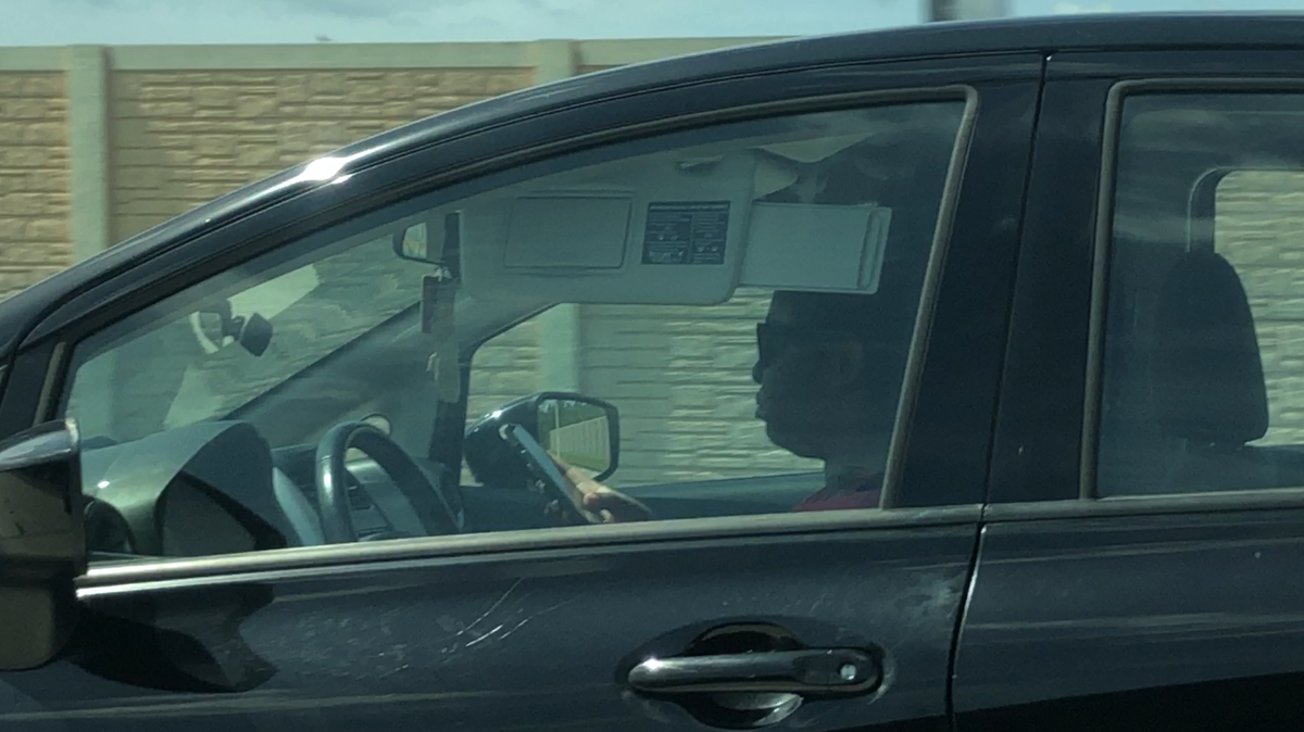 Florida distracted driving: Woman caught texting, driving on I-95