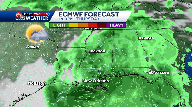 Weather features Thursday