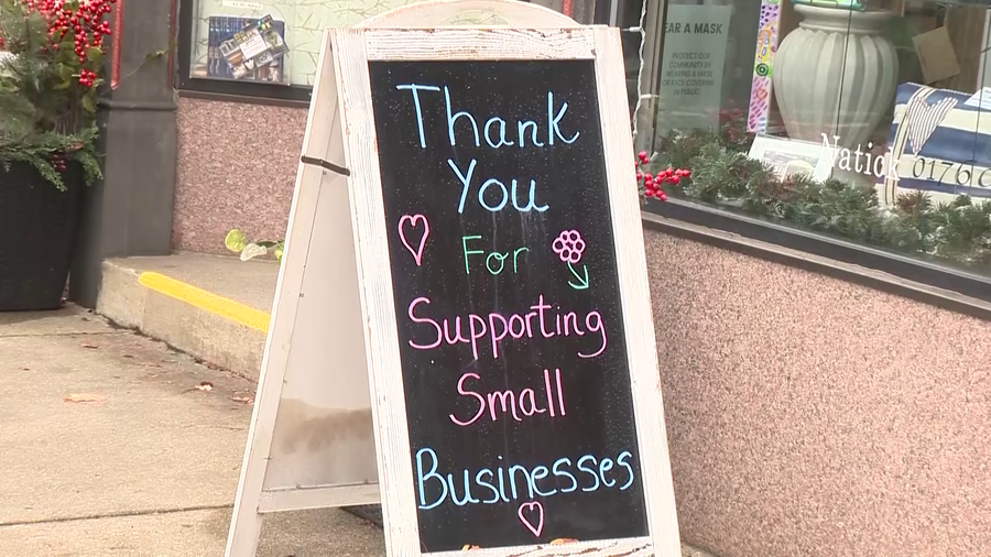 Thank you for supporting small business sign