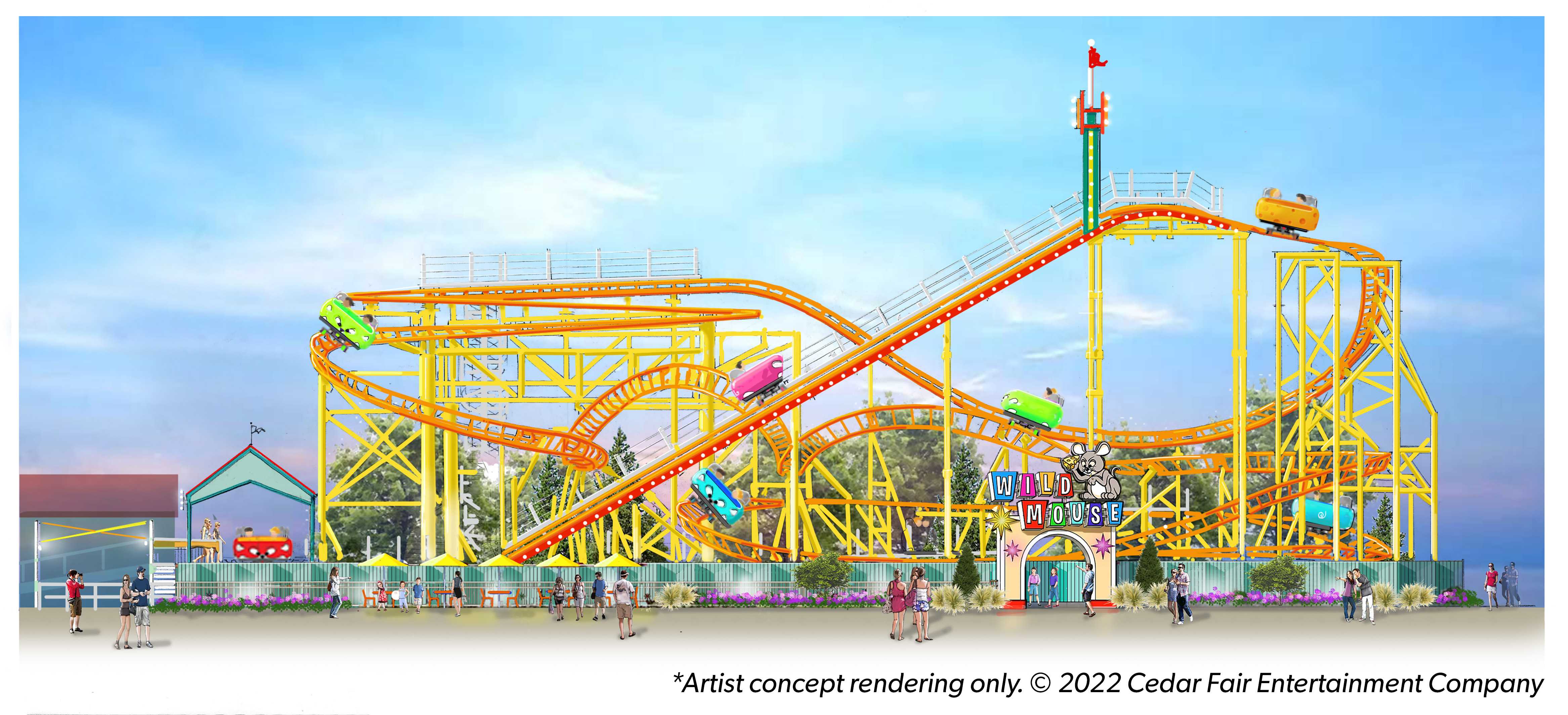 Cedar Point announce new roller coaster boardwalk for 2023