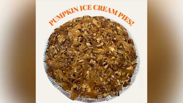 pumpkin ice cream pie
