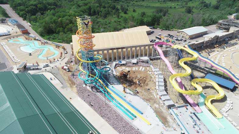 12 News - Tallest waterslide in US opens in Wisconsin