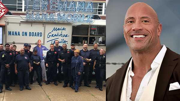 Dwayne 'The Rock' Johnson sends food truck to first responders across the nation - Vimarsana News