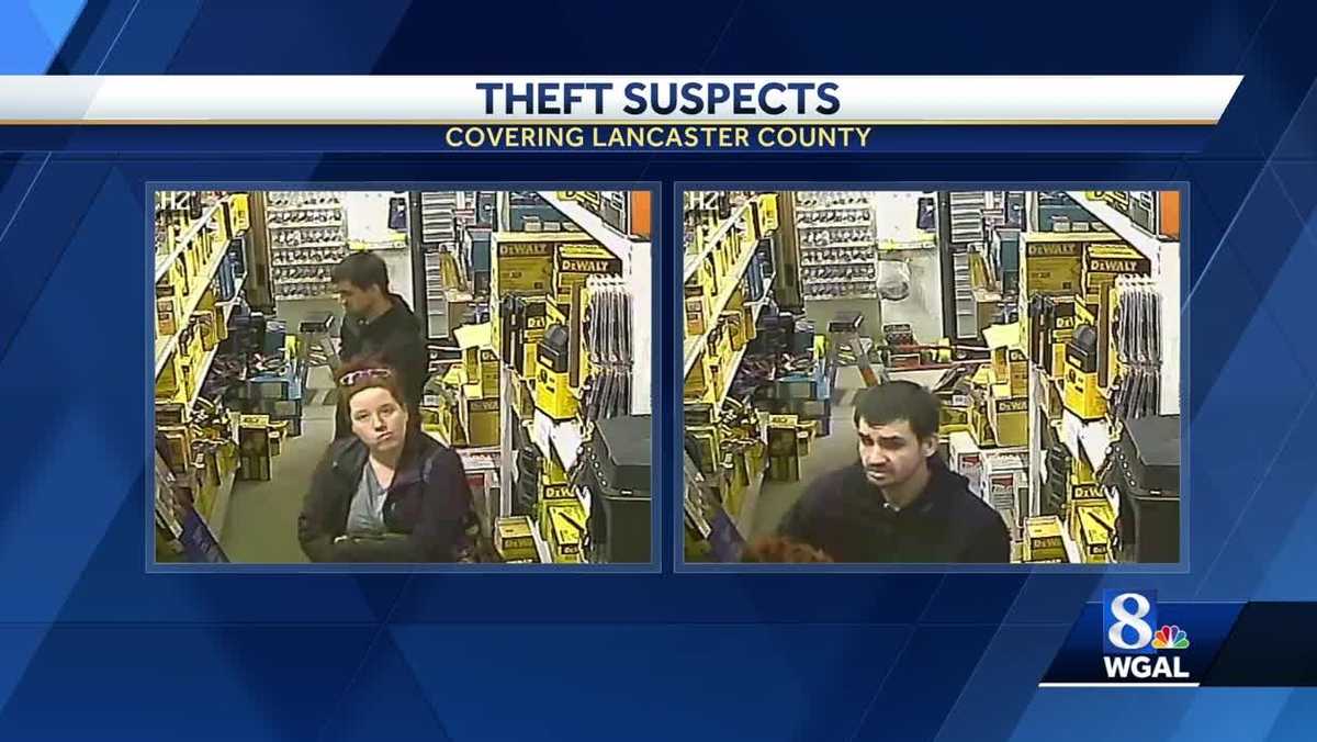 Police search for identity of alleged thieves