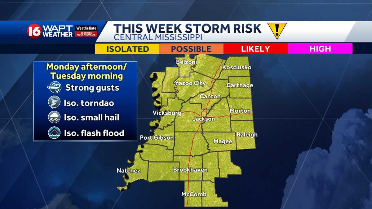 Severe weather threat: What you can expect and when