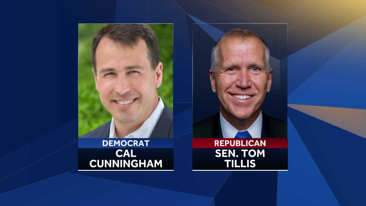 North Carolina Us Senate Challenger Cal Cunningham Sex Scandal 