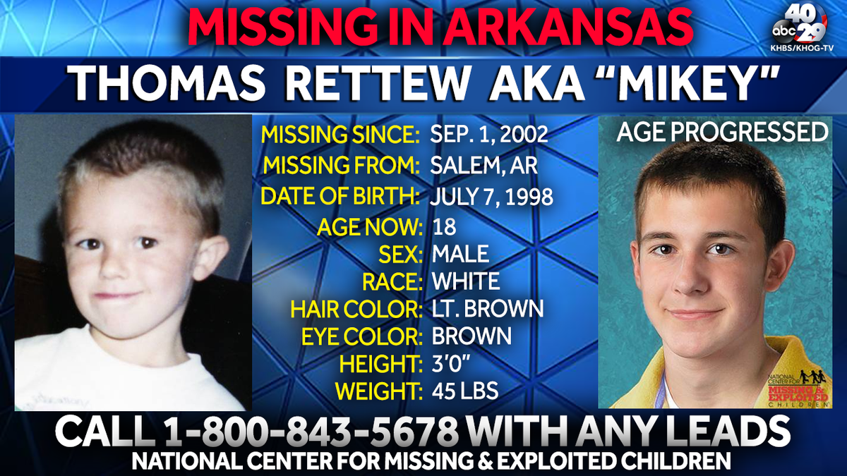 Missing in Arkansas