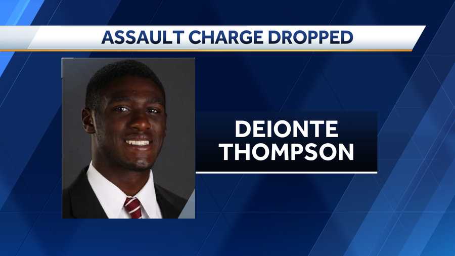 thompson charge dropped