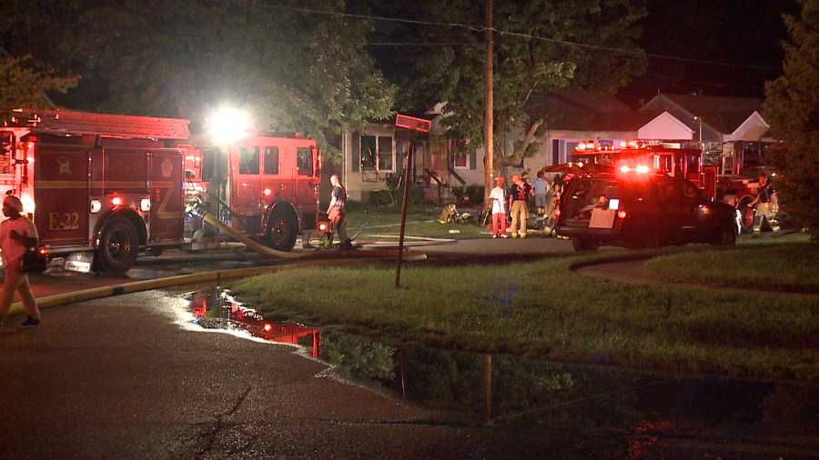 Firefighter injured battling flames in Taylor Berry neighborhood