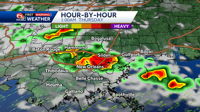 New Orleans weather forecast how long will heat last rain chances