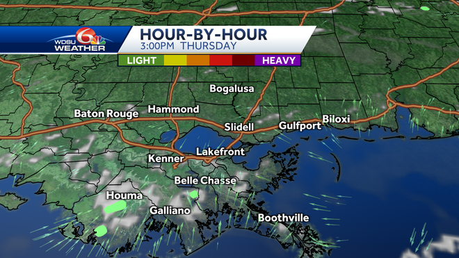 New Orleans heat advisory forecast high temperatures