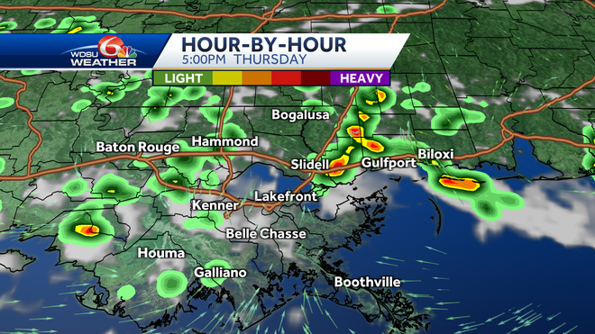 New Orleans forecast heat advisory weather impact day
