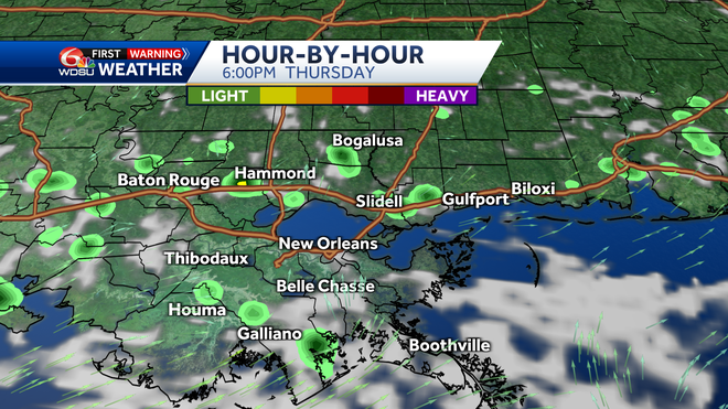 New Orleans weather forecast how long will heat last rain chances