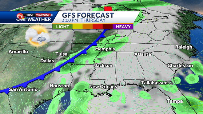 New Orleans forecast low temperature wind chill high temperature