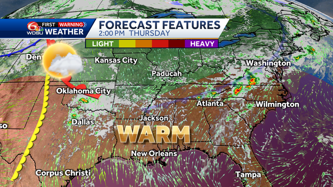 New Orleans Louisiana Memorial Day weekend weather forecast