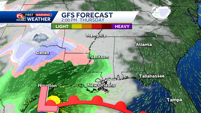 New Orleans weather forecast how cold will it get will it snow