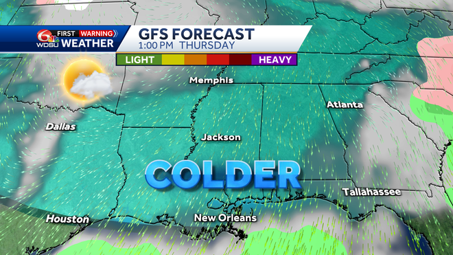 thursday weather features