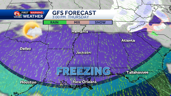 thursday weather features